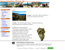 Tablet Screenshot of lapalma-fincas.de